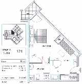 Lot Plan Example - Two Person Studio